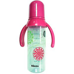 Biberon poignée sans bpa gipsy rose 330ml pas cher