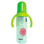 Biberon poignée sans bpa gipsy vert 330ml pas cher