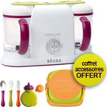 Coffret babycook duo robot cuiseur/mixeur gipsy et accessoires pas cher
