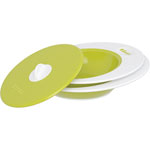 Set assiettes evolutives ellipse gispy vert pas cher
