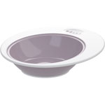 Assiette petit modèle ellipse poudré rose pas cher