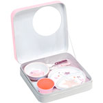 Coffret melamine rock'n love poudre rose pas cher