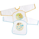 BAVOIR A MANCHES PETIT MODELE FLEURS ETOILES SORBET OU CARAMEL