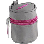 Housse sucette gris rose pas cher