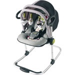 Set accessoires pour transat bébé up et down noir/gris pas cher