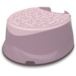 Marche pied rehausseur de pot poudré rose pas cher