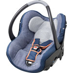 Siège auto coque creatis fix divine denim - groupe 0+ pas cher