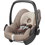 Siege auto pebble walnut brown - groupe 0+ pas cher
