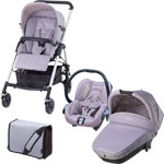 Poussette trio pack streety plus pop violet pas cher