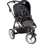 POUSSETTE 3 ROUES HIGH TREK LIFESTYLE BLACK