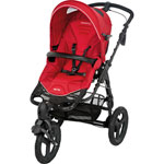 Poussette 3 roues high trek intense red 2013 pas cher
