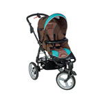 POUSSETTE 3 ROUES HIGH TREK FULL CHOCOMINT 09