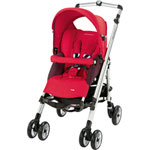Poussette 4 roues loola up intense red 2012 pas cher