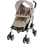 Poussette 4 roues loola walnut brown 2012 pas cher