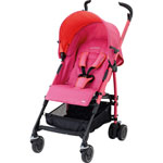 Poussette 4 roues mila spicy pink pas cher