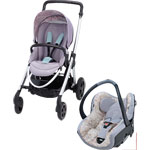 Poussette duo elea creatis pop violet 2013 pas cher