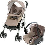 Poussette duo loola full creatis walnut brown pas cher