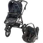 Poussette duo high trek creatis total black 2013 pas cher