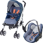 Poussette duo loola full creatis divine denim 2013 pas cher