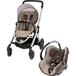 Poussette duo elea creatis walnut brown 2013 pas cher