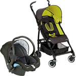 DUO MILA STREETY KHAKI/BLACK (POUSSETTE + COQUE STREETY)