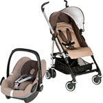 DUO MILA PEBBLE LIFESTYLE BROWN (POUSSETTE + SIEGE AUTO PEBBLE)