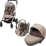 Poussette trio elea creatis walnut brown 2013 pas cher