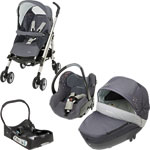 Poussette trio loola confetti 2013+base offerte pas cher