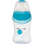 Biberon sans bpa maternity  easy clip bleu 150ml pas cher