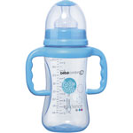 Biberon sans bpa maternity poignées bleu 270 ml pas cher