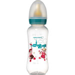 Biberon cintre sans bpa 3 vitesses latex cirque au village 240 ml pas cher