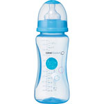 Biberon sans bpa maternity bleu silicone t2  360 ml pas cher