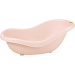Baignoire bébé ergonomique avec vidange violet pas cher