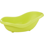 Baignoire bébé ergonomique avec vidange bleu pas cher