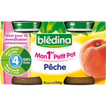 Mon 1er pot P�ches 130 g d�s 4 mois