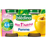 Mon 1er pot Pommes 130 g d�s 4 mois