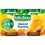 Abricots pomme 130 g d�s 4 mois