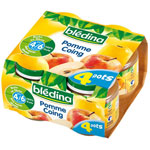 Pommes coings 130 g d�s 4 mois