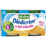 BLEDICREM' Biscuit�e 130 g d�s 6 mois
