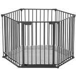 Parc bébé a kid flex 6 anthracite pas cher