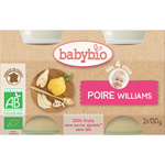 Bio poires 130 g dès 4 mois pas cher