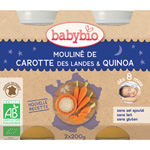 Menu du jour légumes et quinoa 200 g dès 8 mois pas cher