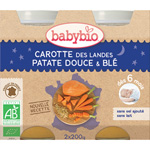 Menu soir bonne nuit légumes variés blé 200 g dès 6 mois pas cher