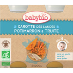 Menu du jour légumes et truite du grand lac 200 g dès 8 mois pas cher