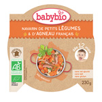 Mon p'tit plat mijoté de petits légumes et d'agneau 230 g dès 12 mois pas cher