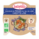 Bonne nuit douceur de panais et carotte-riz 230 g dès 12 mois pas cher