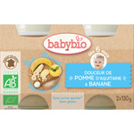 Bio crème aux fruits pomme - banane 130 g dès 6 mois pas cher