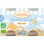 Bio douceur de lait biscuit 130 g dès 6 mois pas cher