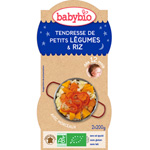 Bio bonne nuit tendresse de petits légumes riz 200 g dès 12 mois pas cher