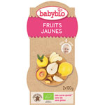 Bio mes fruits fruits jaunes 120 g dès 4 mois pas cher